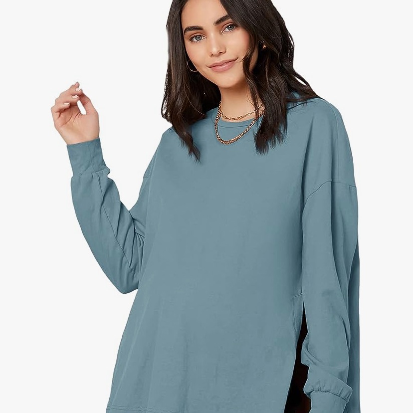 Side Split Maternity Sweater